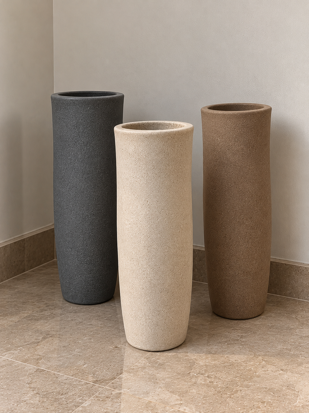 Minimal Column Vase, view 2