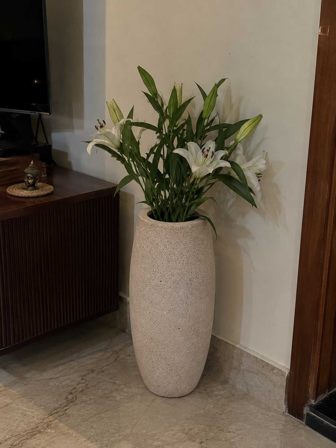 Organic Oval Vase, view 3