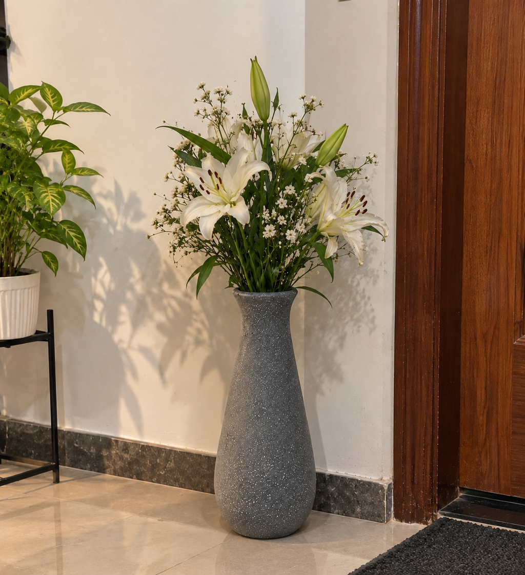 Tapered Pebble Vase, view 2